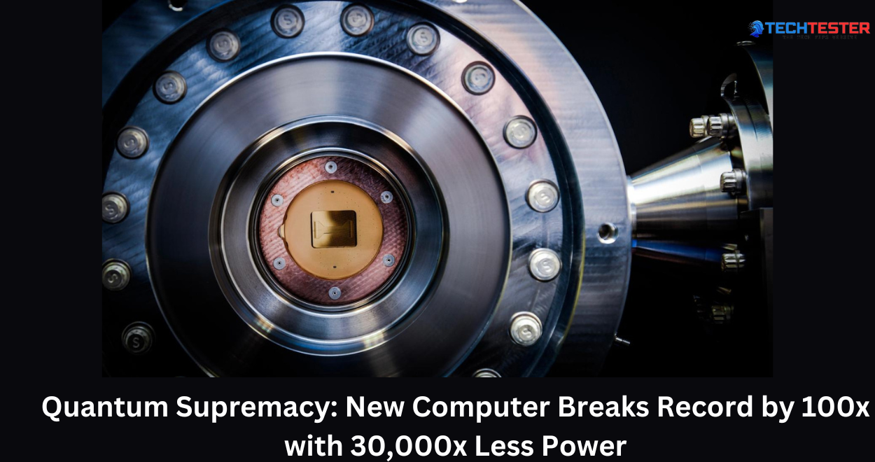 Quantum Supremacy: New Computer Breaks Record by 100x with 30,000x Less Power