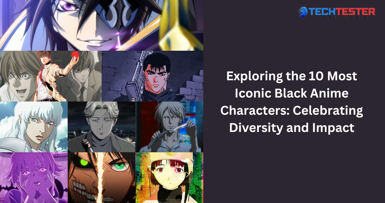 Iconic Black Anime Characters