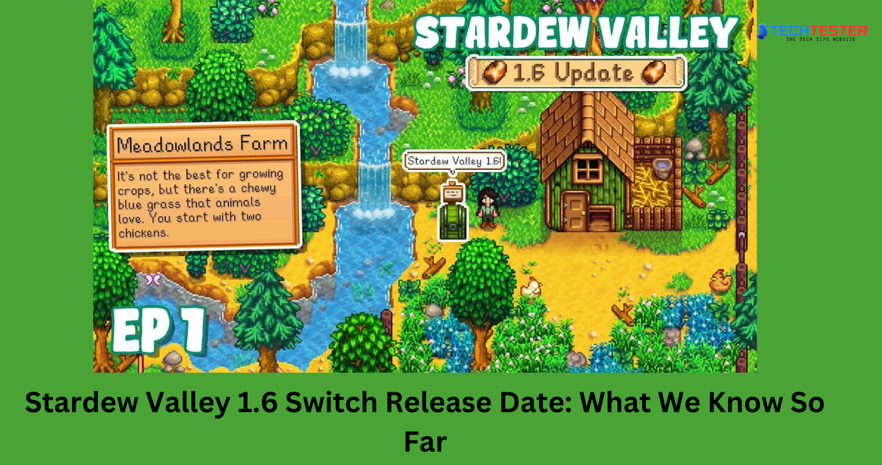 Stardew Valley 1.6 Switch Release Date